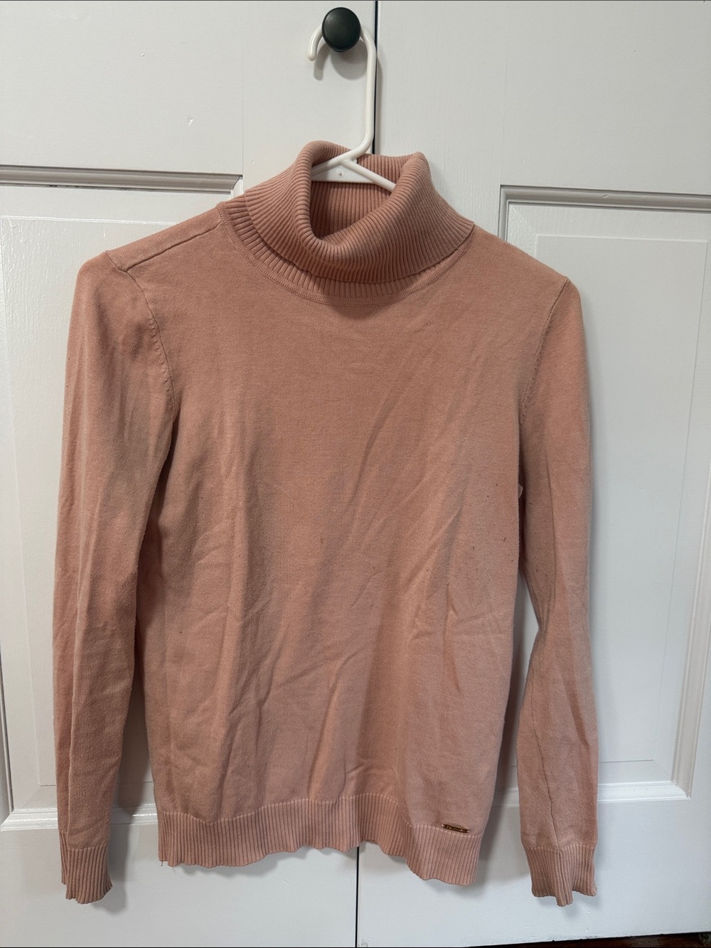 Calvin Klein Dusty Rose Turtleneck Sweater